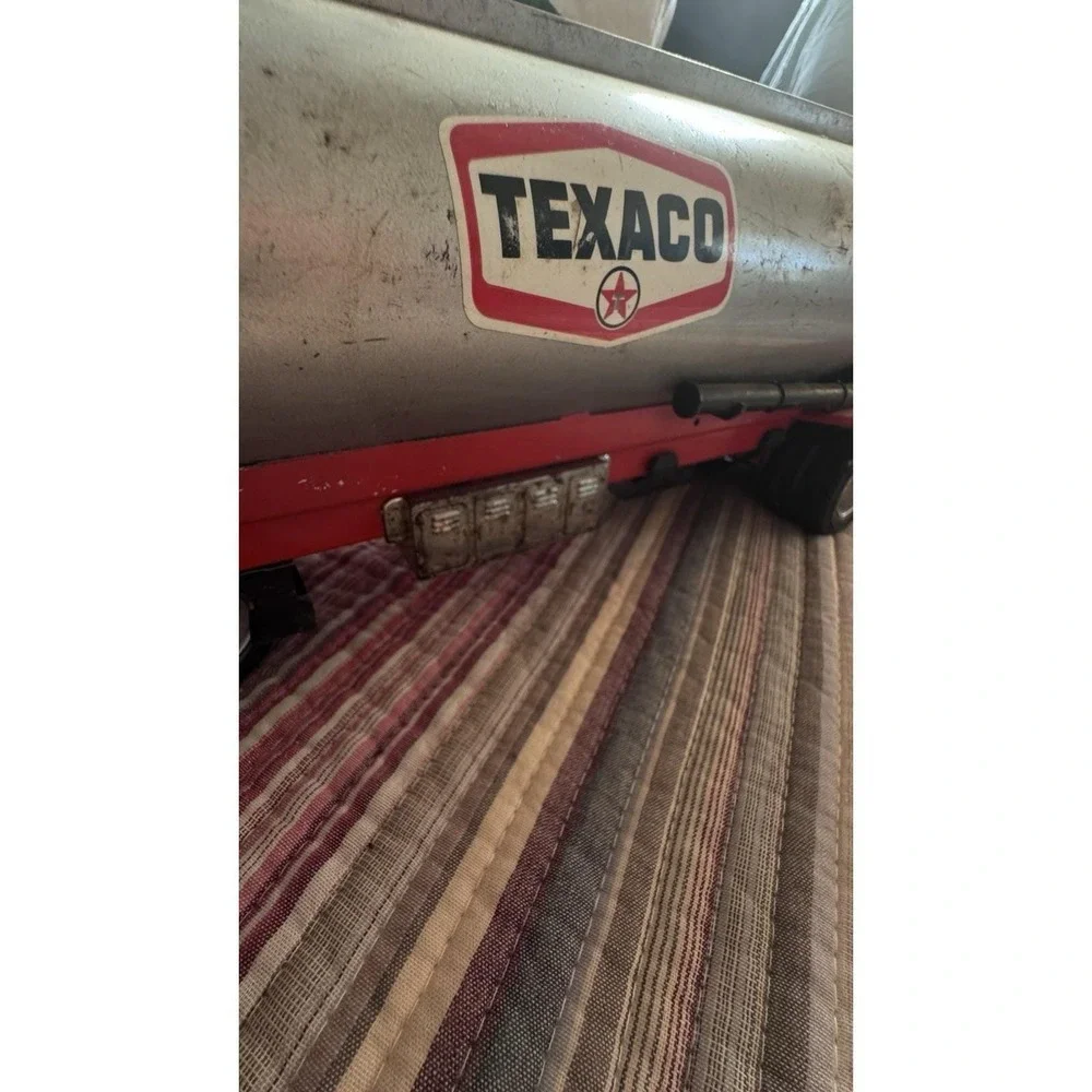 Vtg 1970'S Metal Buddy L Texaco Tanker Semi Truck Model Toy Used